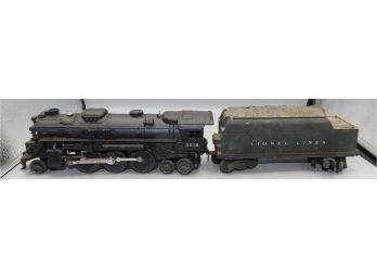 Lionel #2018 Locomotive Train With Lionel Lines Coal Cart