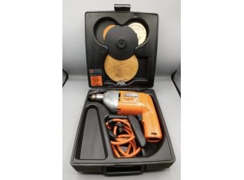 Black & Decker 3/8 Drill Kit Model 7181 - With Case