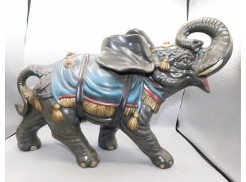 Elephant Ceramic Hand Crafted Statue