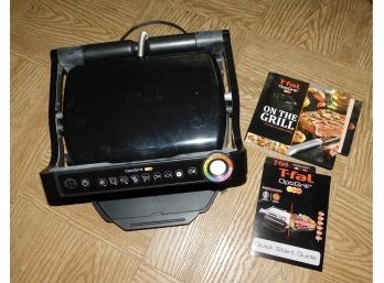 T-fal Meat Grill Model 8351S1 With Manual And Recipe Book