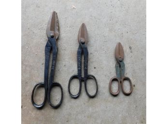 Drop Forged Steel Shears - 3 Total