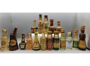 Liquor Bottle Samples - Assorted Lot