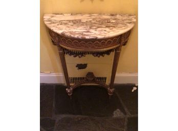 19th Century French Louis XV Style Console Table