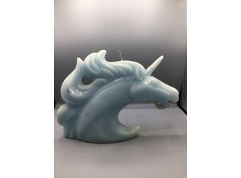 Large Unicorn Style Candle Bust