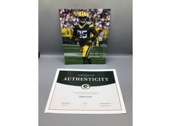 2015 Datone Jones Autographed Photo With Certificate Of Authenticity