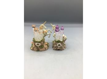 Hamilton Collection - Mystical Kingdoms Collections Resin Figurines - 2 Total