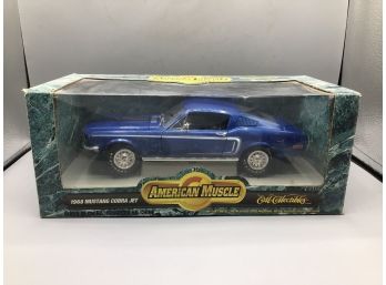 1999 Ertl Company American Muscle 1968 Mustang Cobra Jet Die-cast Car With Box
