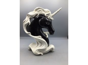 Unicorn Style Ceramic Hand Painted Statue