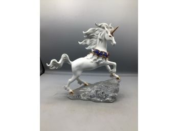 Lenox Porcelain Hand Painted Unicorn Figurine