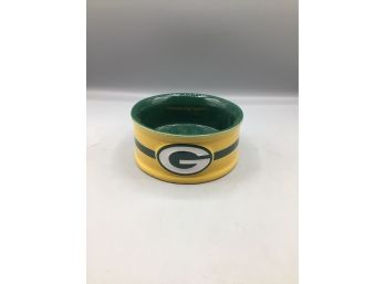 Green Bay Packers Ceramic Glazed Bowl