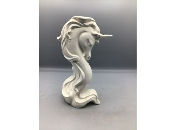 Unicorn Style Ceramic Hand Crafted Bud Vase