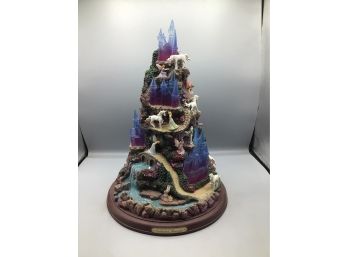 2007 Hawthorne Village Mimi Jobes Resin Hand Crafted Enchanted Mountian Masterpiece Edition #A0087
