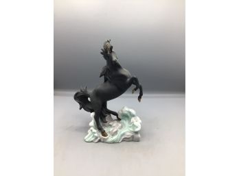 1995 Princeton Gallery - Thunder And Lightning - Fine Porcelain Hand Painted Figurine