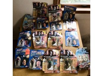 1988/1994 Star Trek Action Figures - Assorted Lot - 16 Total