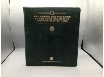 The Green Bay Packers Super Bowl Champions Commemorative Folio - The Postal Commemorative Society