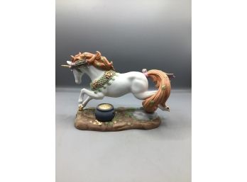 2007 Princeton Gallery - Legend Of The Emerald Isle - Fine Porcelain Hand Painted Figurine