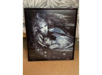 'Moon Goddess' Framed Art Print