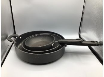 Circulon - Meyer Corporation Frying Pans - Set Of Three
