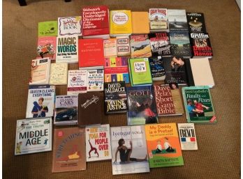 Books  - Assorted Lot Of 39 Books