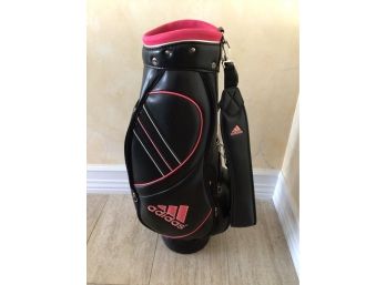 Adidas Black & Pink Golf Bag