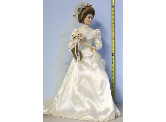 22' The Gibson Girl Bride Doll (025)