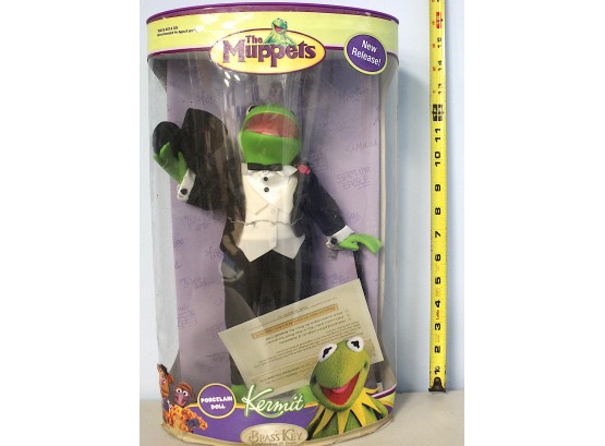 12' Kermit The Frog Tuxedo Porcelain Doll (033)