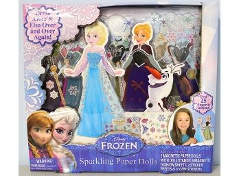 In-Box Disney Frozen Sparkling Paper Dolls (044)