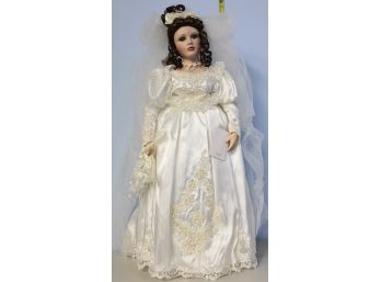 30' Cheryl Porcelain Bride Doll (046)