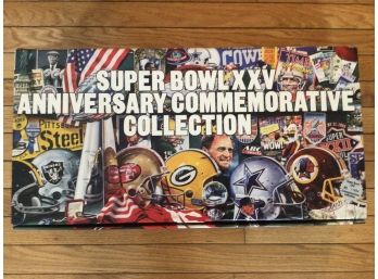 Super Bowl XXV Anniversary Commemorative Collection Box