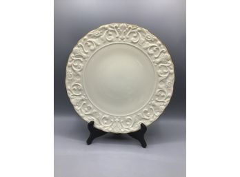 Lenox Vintage Embossed Porcelain Plate