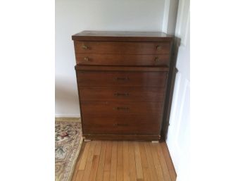 Bassett Furniture Industries Vintage Solid Wood Tall Dresser