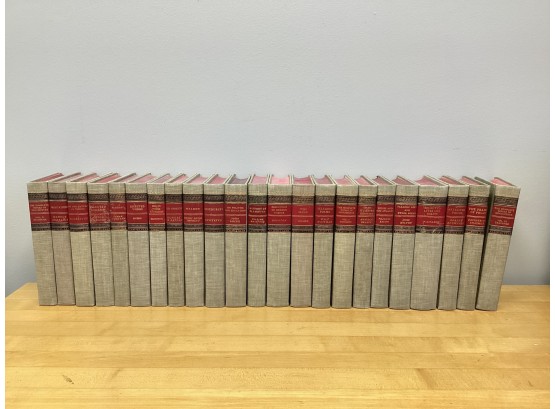 The Complete Works Of William Shakespeare Classics Club Series Hardcover Books - Vintage Set Of 23