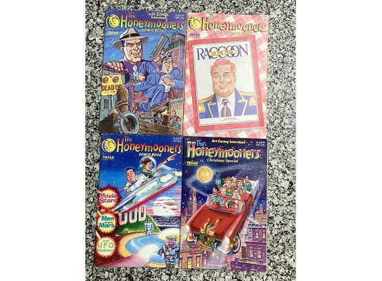 Triad Honeymooners Comic Books - Set Of 4