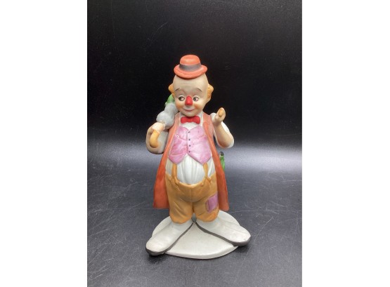 Ceramic Clown Hobo Figurine