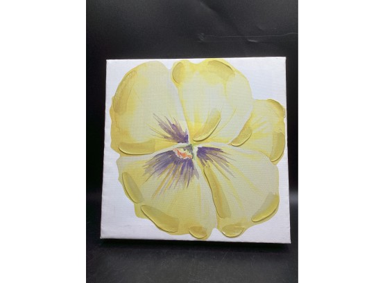 Yellow Pansie Yellow Floral Wall Decor Bed Bath & Beyond