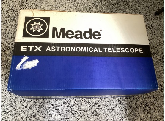 Meade ETX Astronomical Telescope With Lens, Tripod - In Original Box
