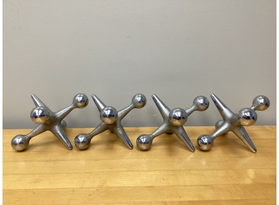 Oversized Metal Jax Table Decor - Set Of 4
