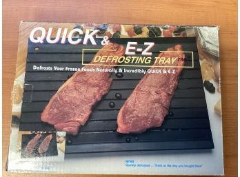 Quick & EZ Defrosting Tray & Manual - In Original Box