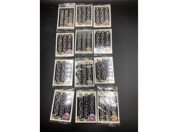 1993 Topps Black & Gold Cards - Set Of 12 - New Sealed