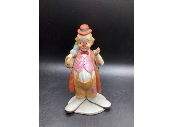 Ceramic Clown Hobo Figurine