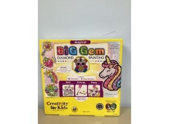 Faber-castell Creativity For Kids Magical Big Gem Diamond Painting - New In Box