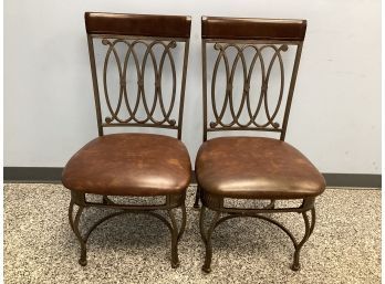 Hillsdale Furniture Metal/vinyl Chairs - Set Of 2