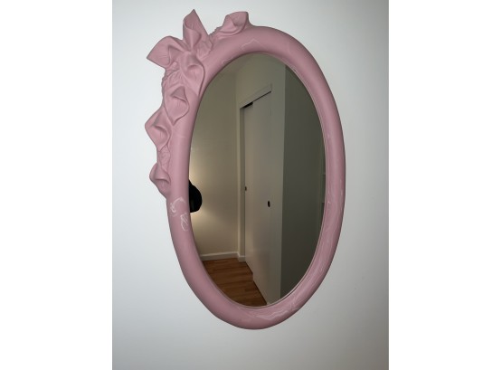 Resin Marble Swirl Style Wall Mirror