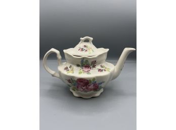 Crownford Giftware Floral Pattern Ceramic Teapot