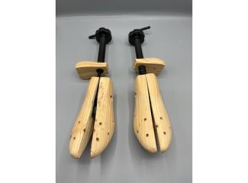 Wooden/plastic Shoe Horns - 2 Total