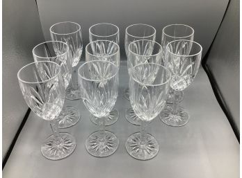 Marquis By Waterford Crystal Wine Glasses - 11 Total