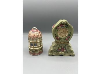 1998 - A Special Place Trinket Boxes - 2 Total