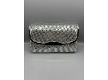 Metal Silver-tone Clutch/handbag