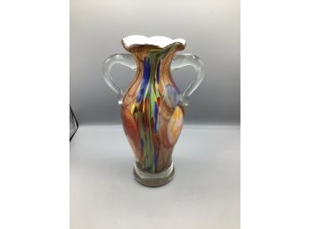 Dale Tiffany Decorative Art Glass Vase