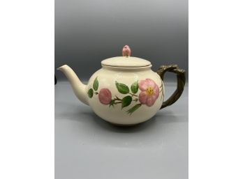 Floral Pattern Ceramic Teapot - Made In England